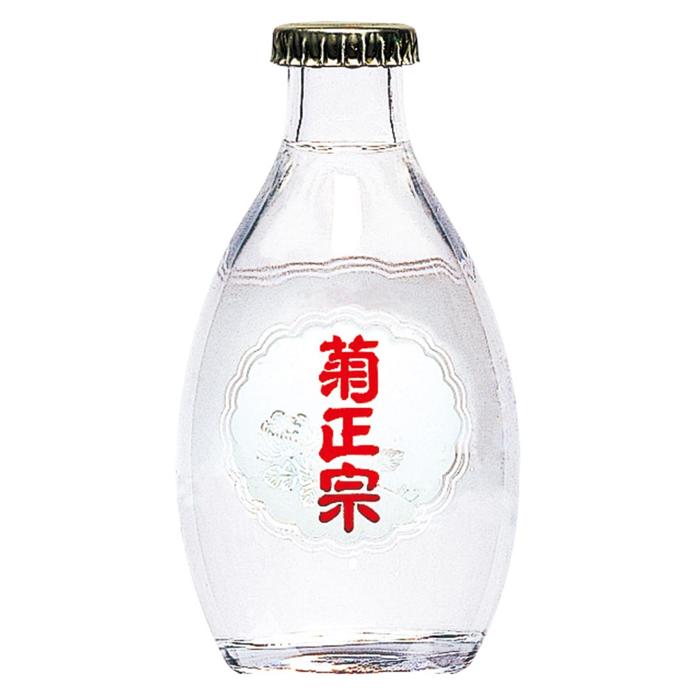 上撰 菊正宗 本醸造 180mlプリント瓶