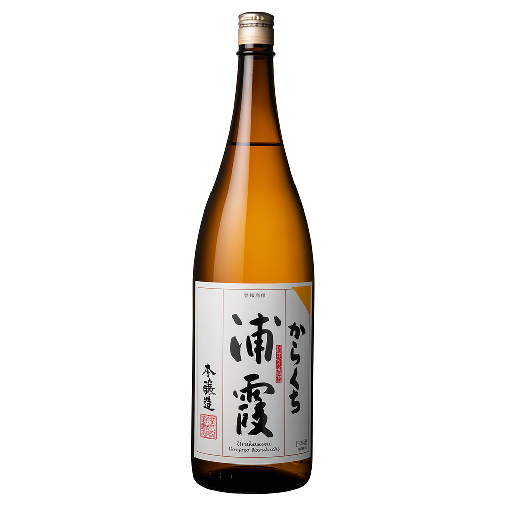 浦霞 本醸造 辛口 1.8L