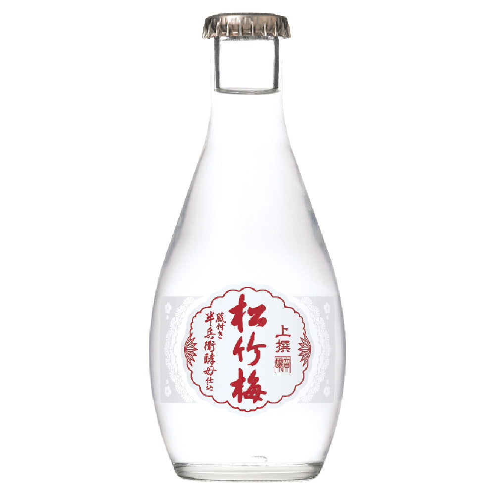 上撰 松竹梅 180mlプリント瓶