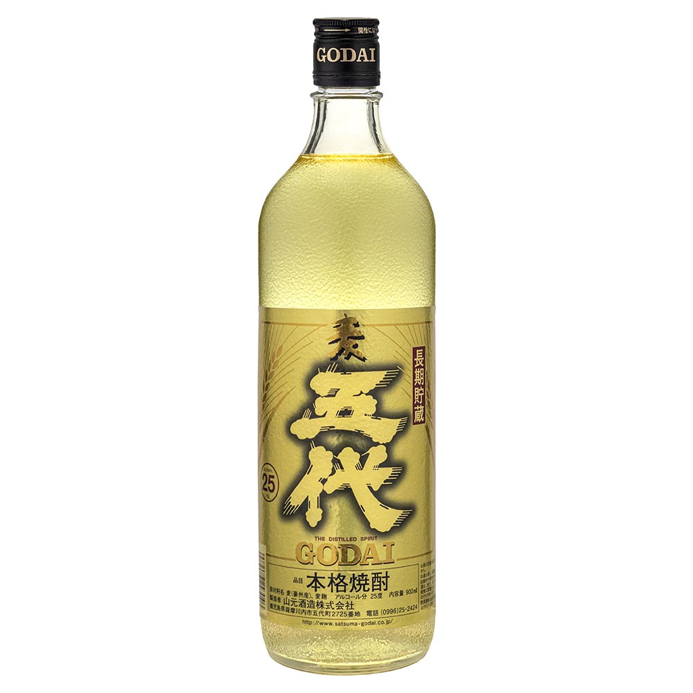 五代 長期貯蔵麦 25° 900ml