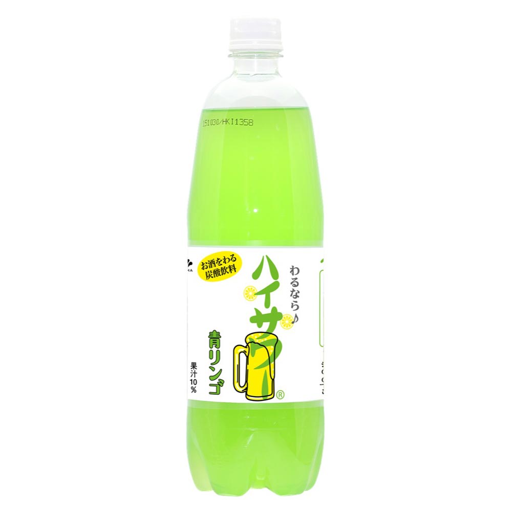 博水社 ハイサワー 青リンゴ 1L