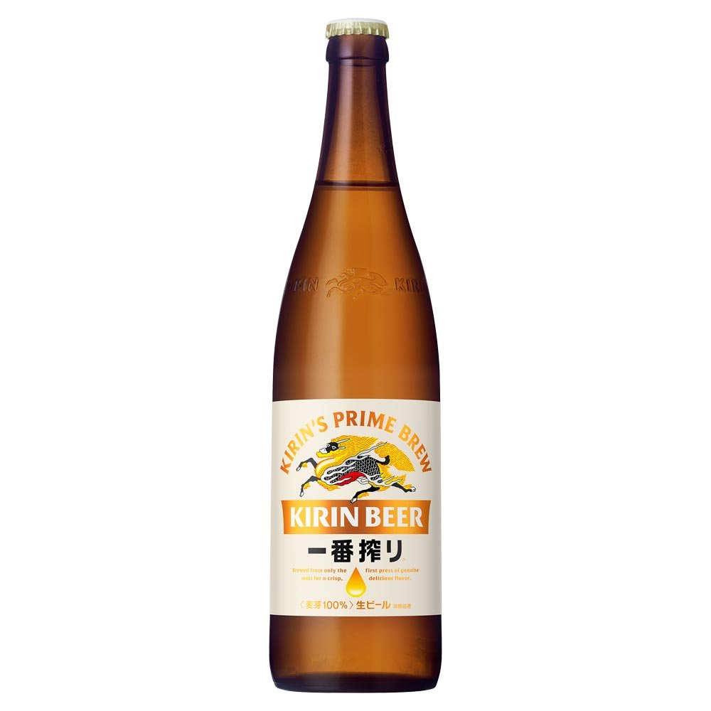 キリン 一番搾り 大瓶 633ml※店舗からのお届け限定