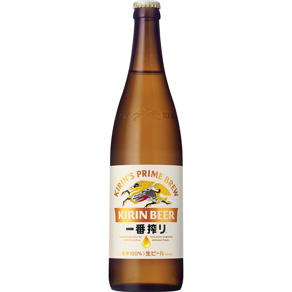 キリン 一番搾り 大瓶 633ml※店舗からのお届け限定