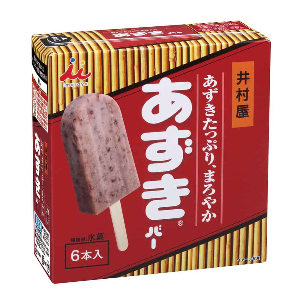 〔冷凍〕井村屋 あずきバーBOX 65ml×6本入 ※店舗からのお届け限定