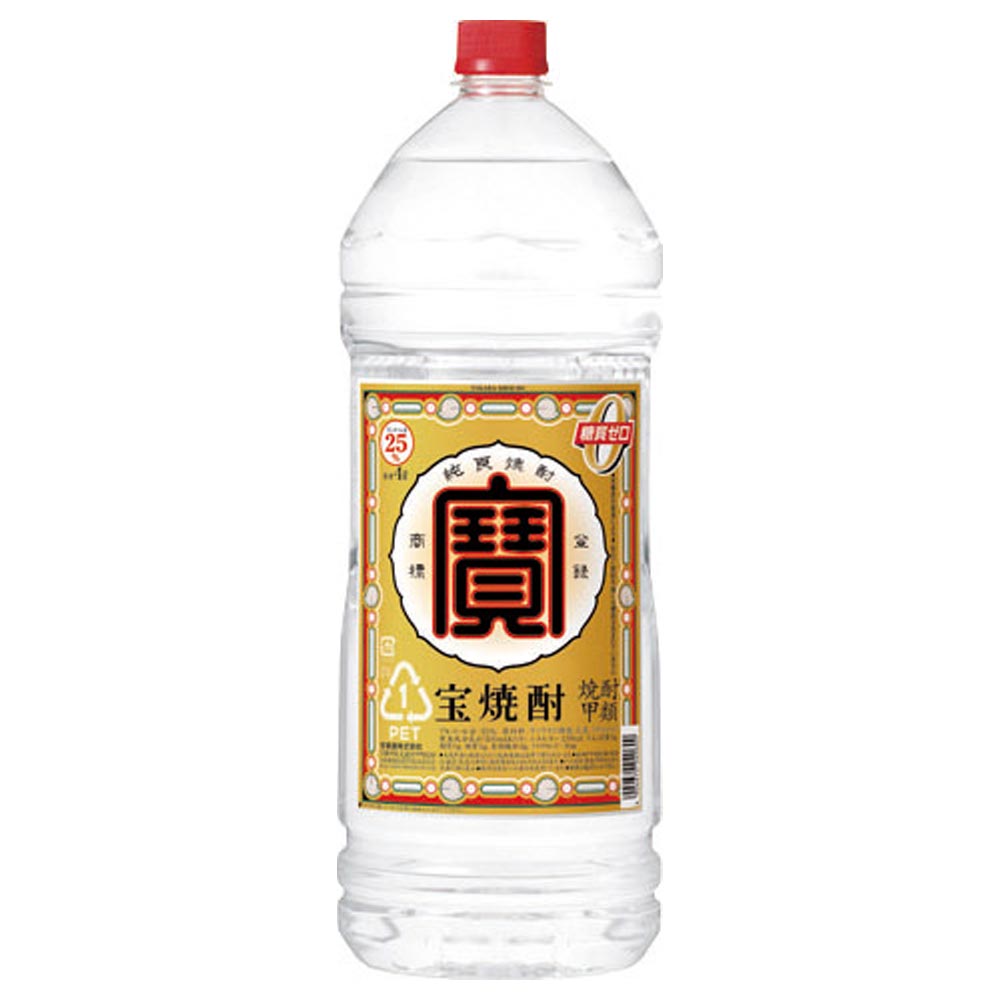 宝焼酎 25° 4Lエコペット