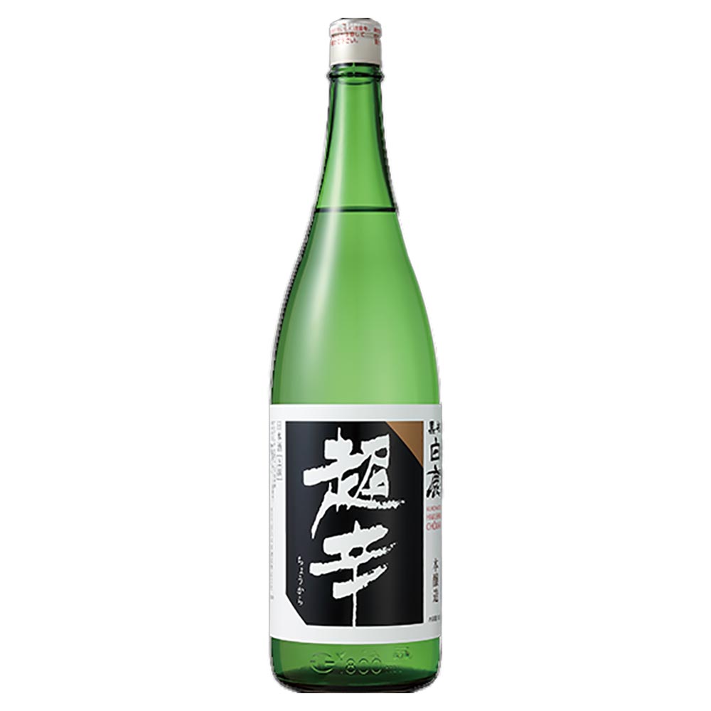 上撰 黒松白鹿 超辛 本醸造 1.8L