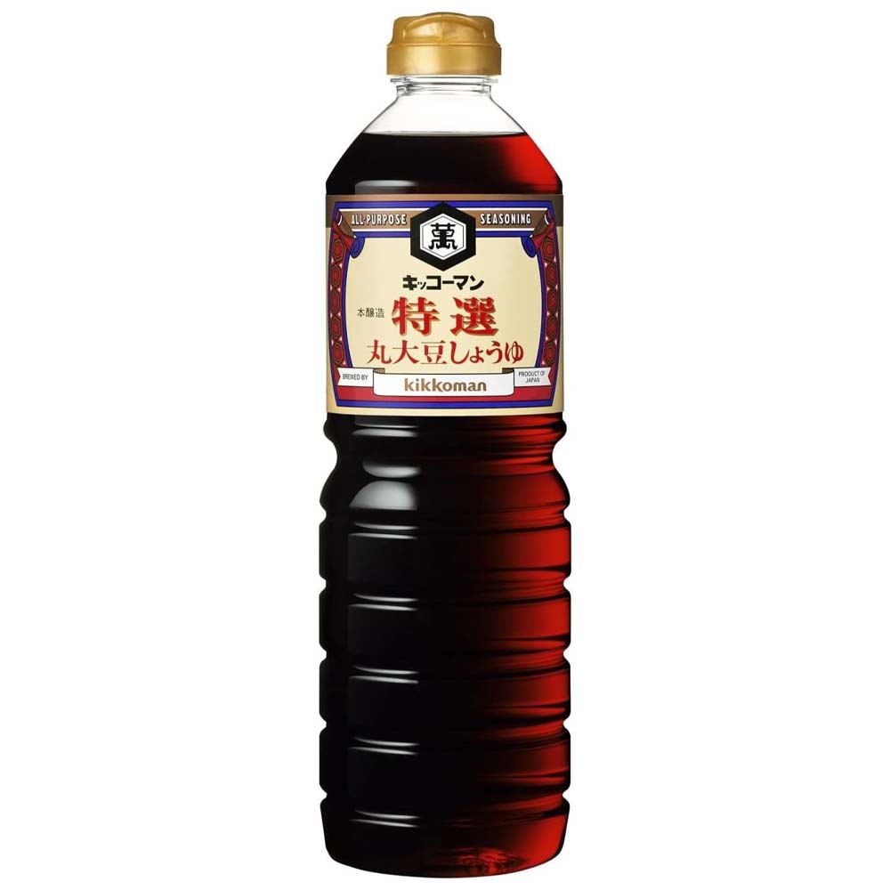 キッコーマン 特選丸大豆醤油 1L