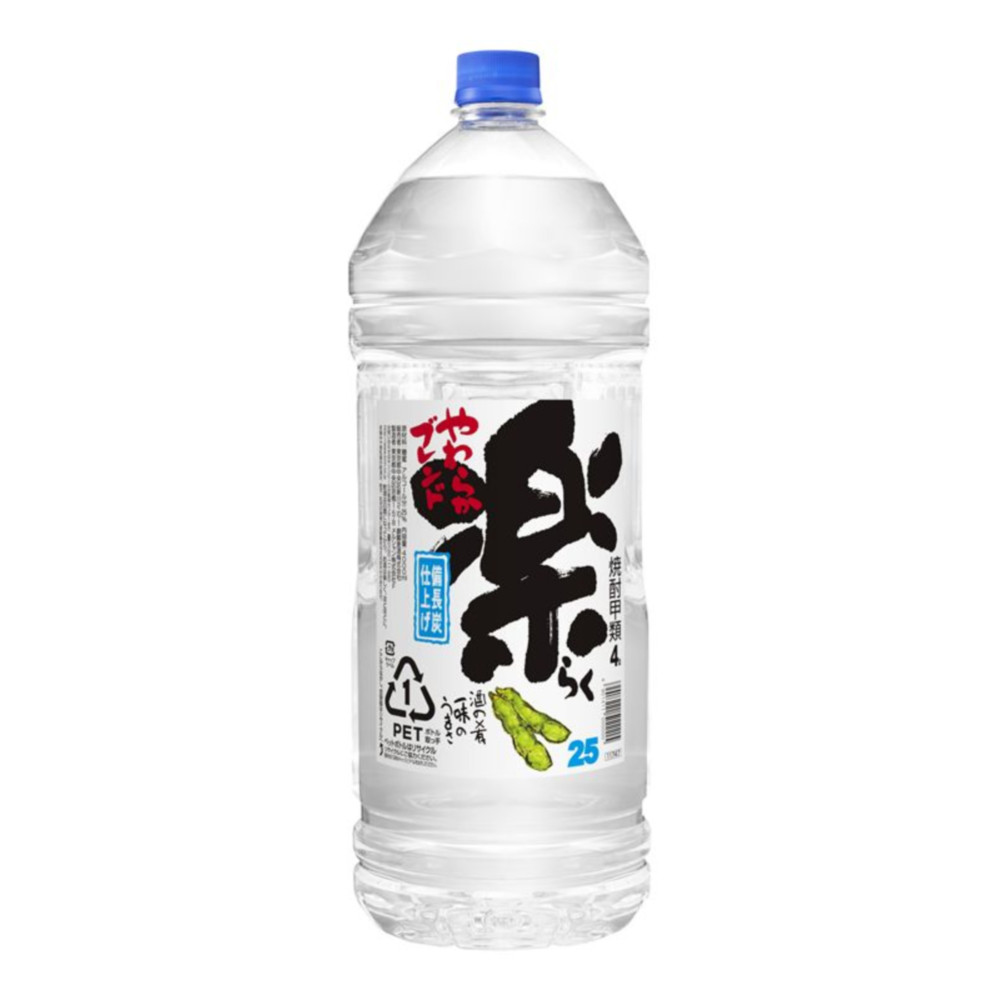 キリン 楽（らく） 25° 4Lペット