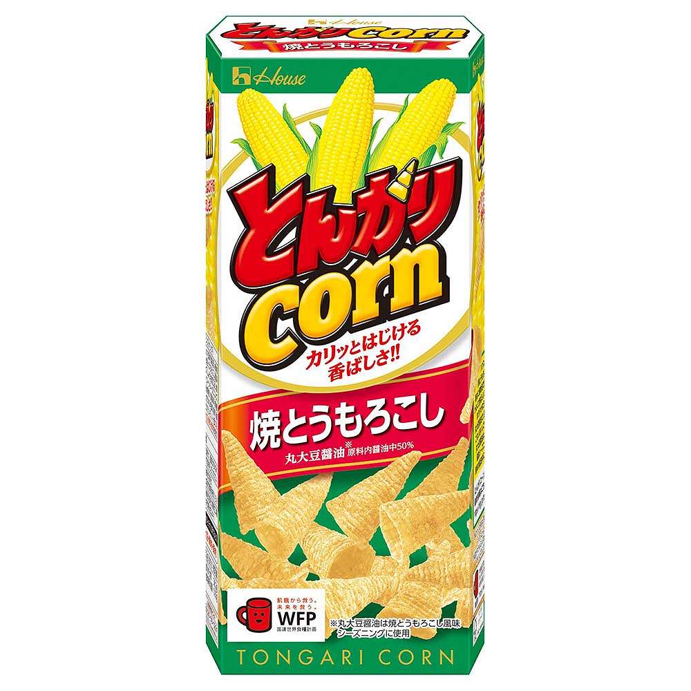 ハウス とんがりコーン 焼とうもろこし 62g