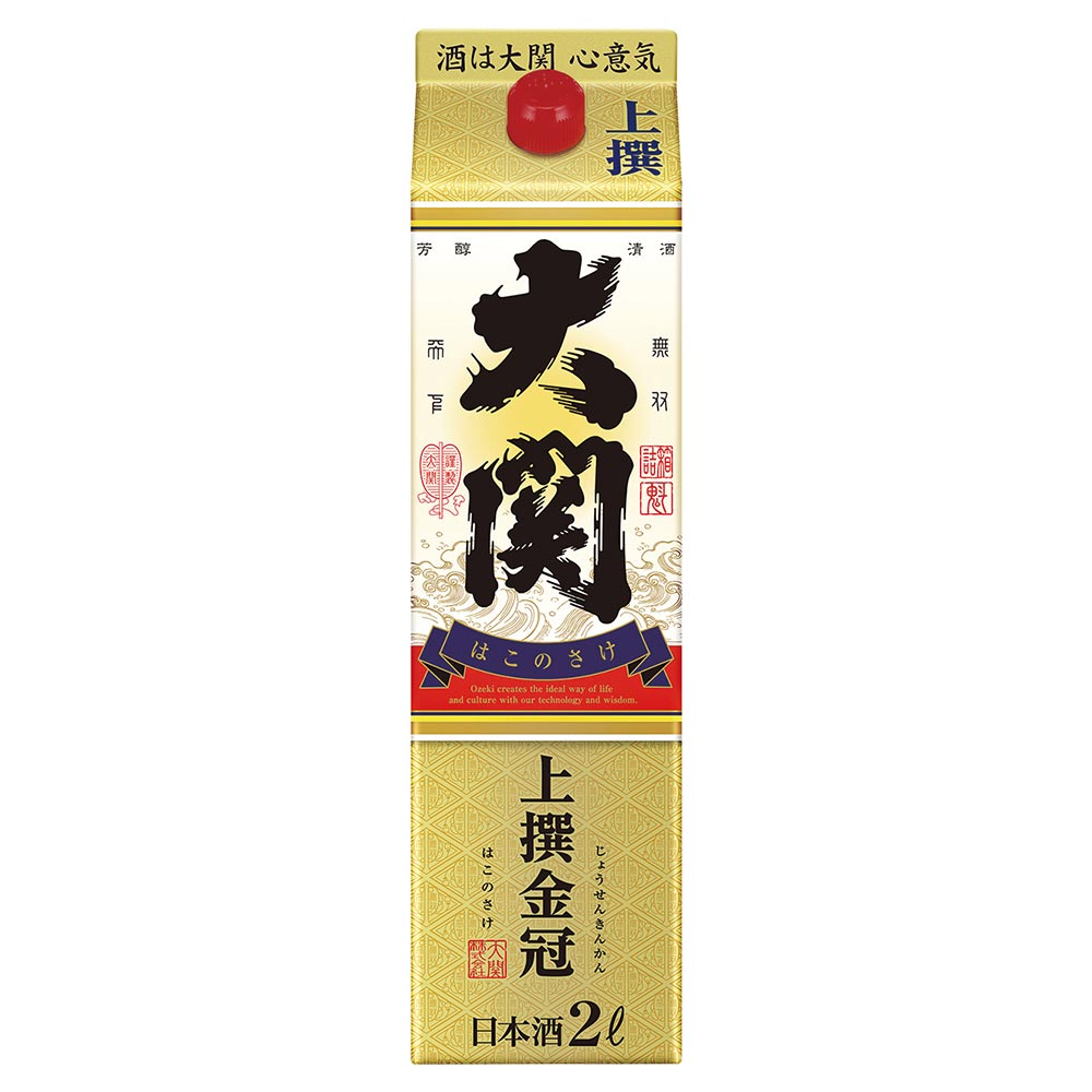 上撰 金冠 大関 はこのさけ 2Lパック