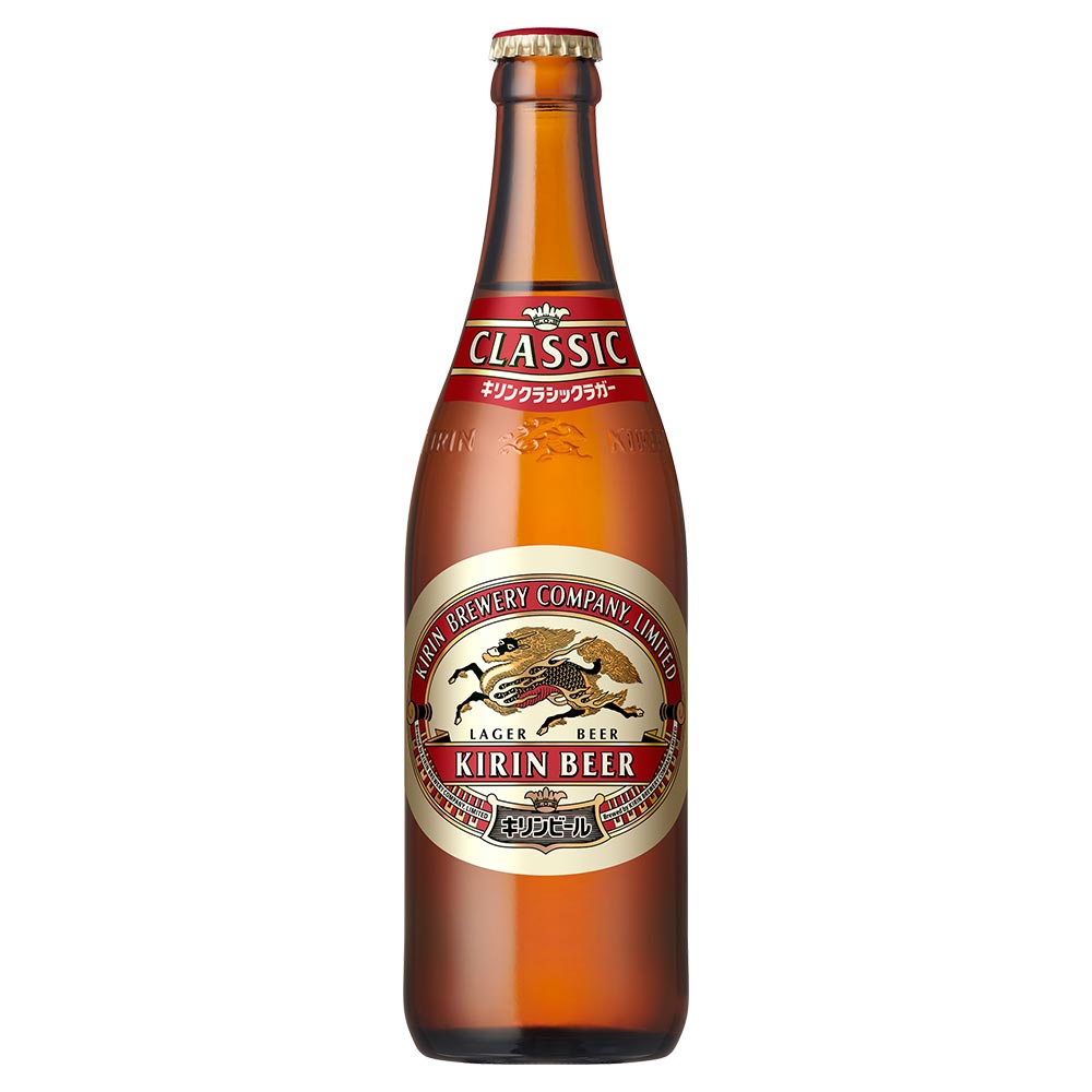 キリン クラシックラガー 大瓶 633ml※店舗からのお届け限定｜瓶ビール
