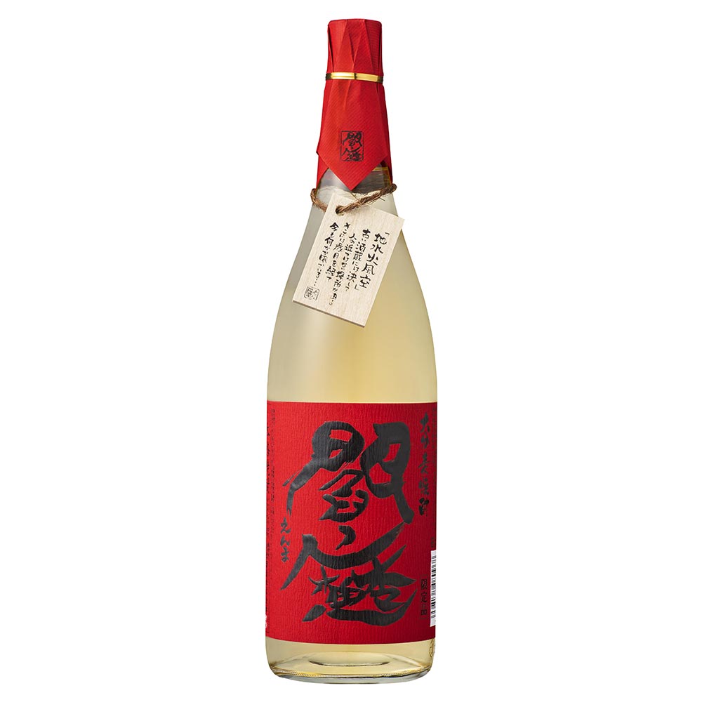 赤閻魔 長期熟成麦 25° 1.8L