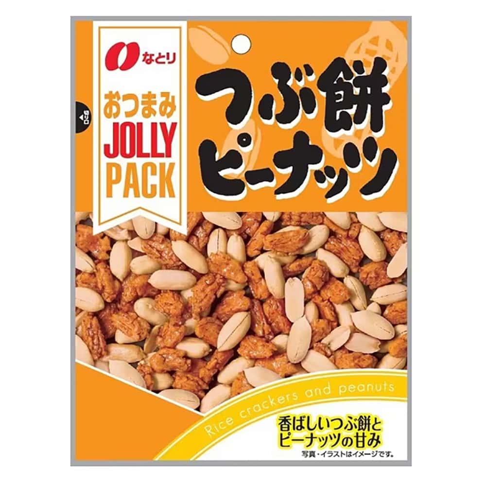 なとり JP つぶ餅ピーナッツ 72g