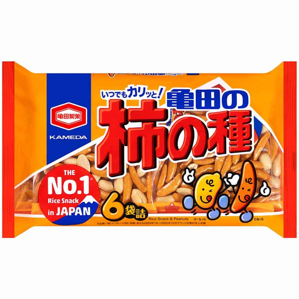 亀田製菓 亀田の柿の種 30g×6袋入