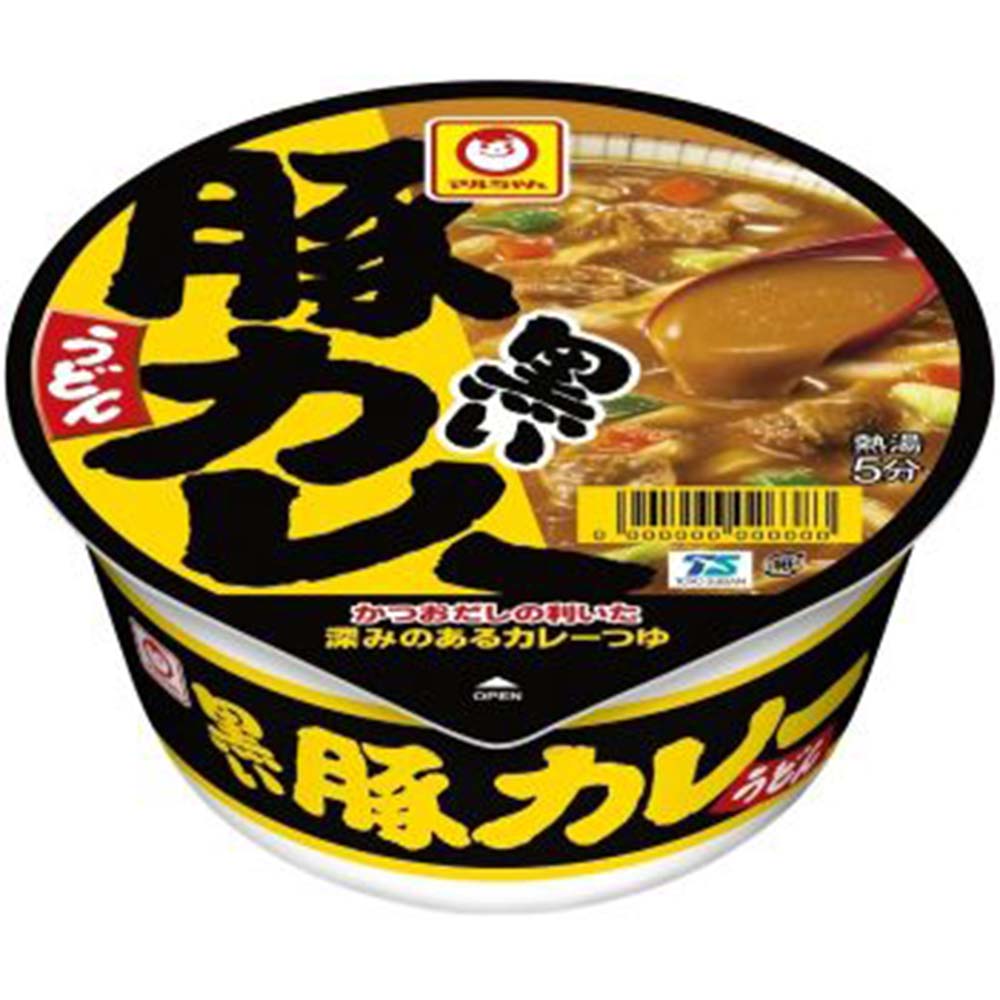 東洋水産 マルちゃん 黒い豚カレーうどん 87g