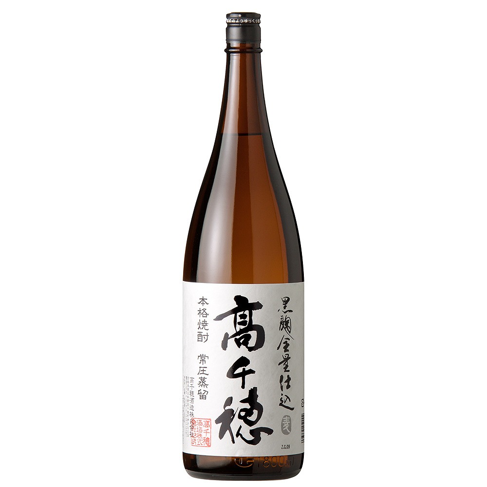 乙 高千穂 黒麹 全量仕込み 常圧 麦25° 1.8L