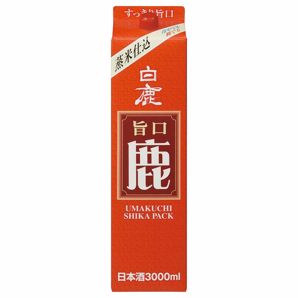 白鹿 旨口 鹿 パック 3L