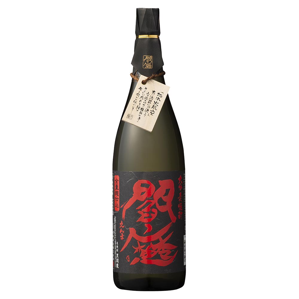 黒閻魔 黒麹全量仕込み 麦 25° 1.8L