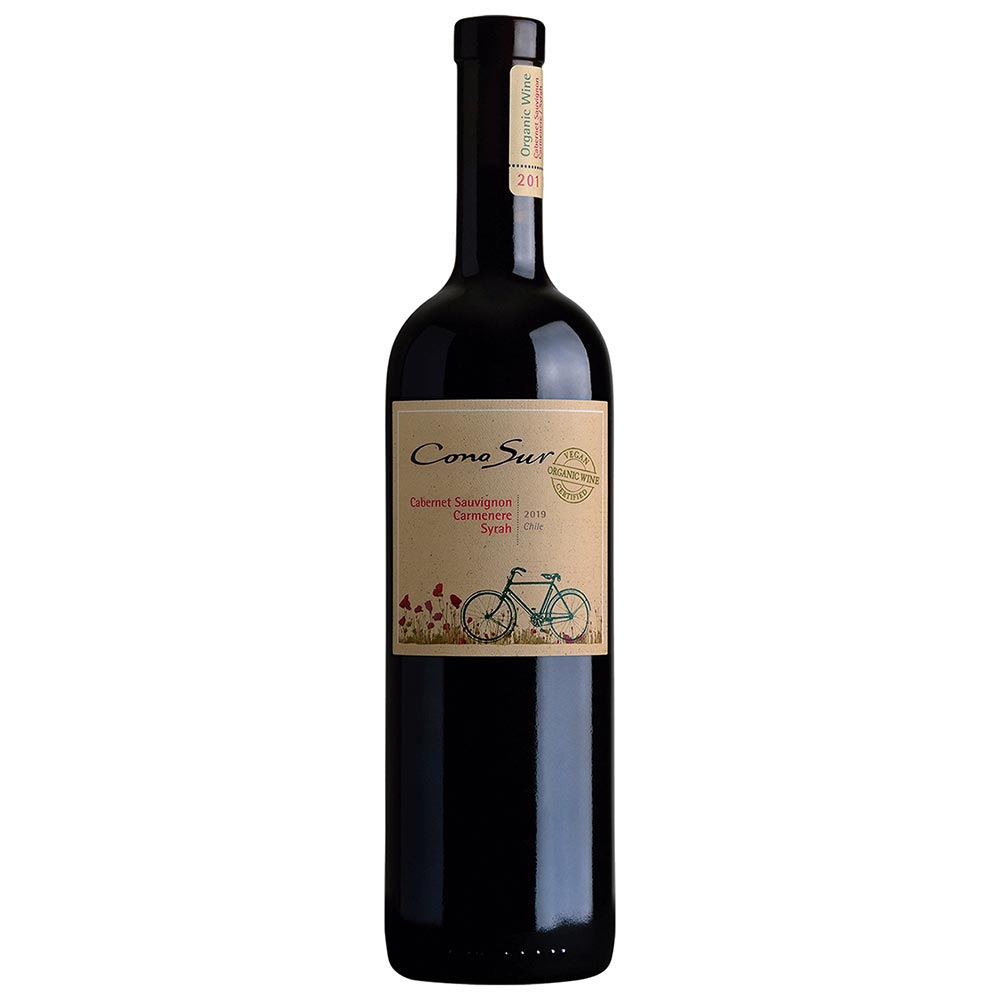 コノスル オーガニック カベルネソーヴィニヨン カルメネール シラー 750ml