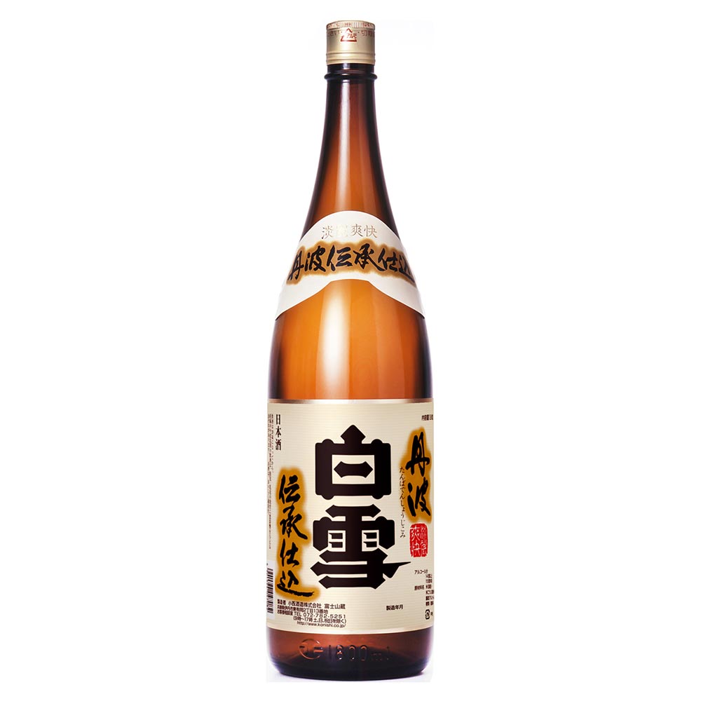 白雪 丹波伝承仕込 1.8L