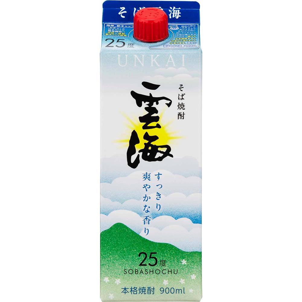 雲海 そば 25° 900ml