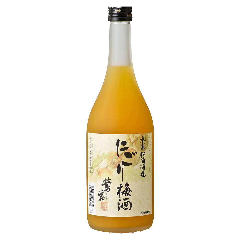 本家松浦 鶯宿 にごり梅酒 720ml