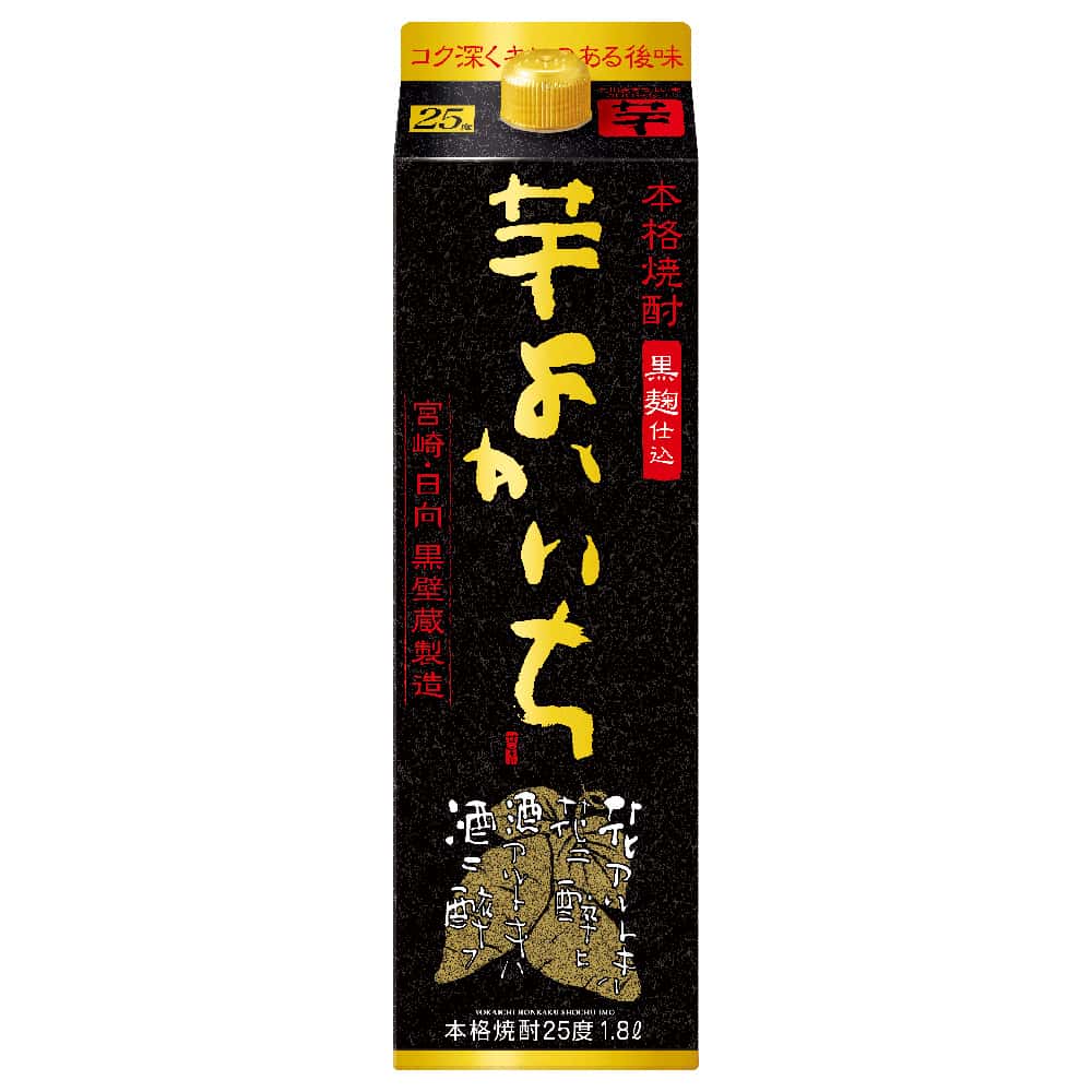 宝 黒よかいち 芋 25° 1.8Lパック