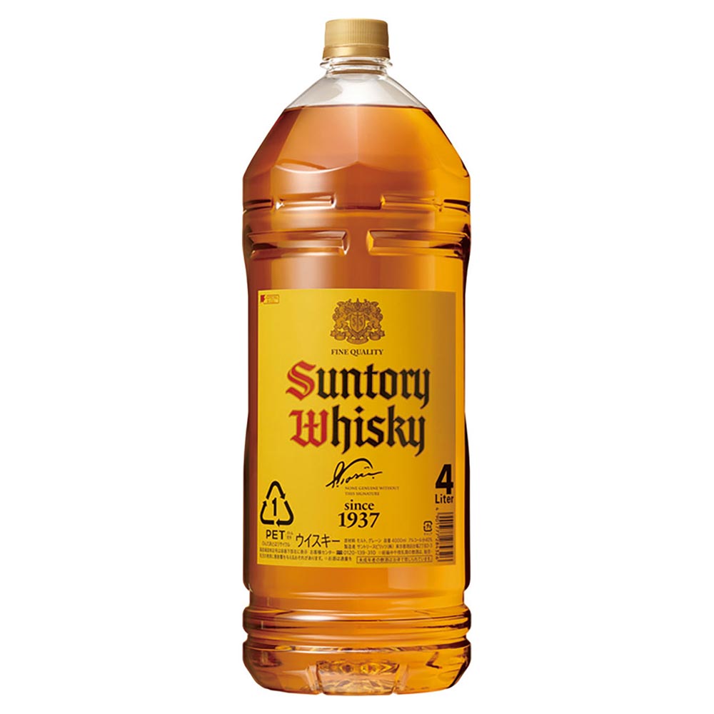 サントリー 角瓶 4Lペット｜国産ウイスキー｜格安・安いお酒の通販