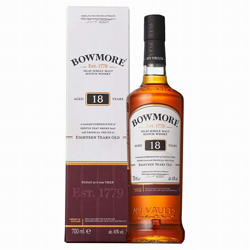 ボウモア 18年 43度 700ml