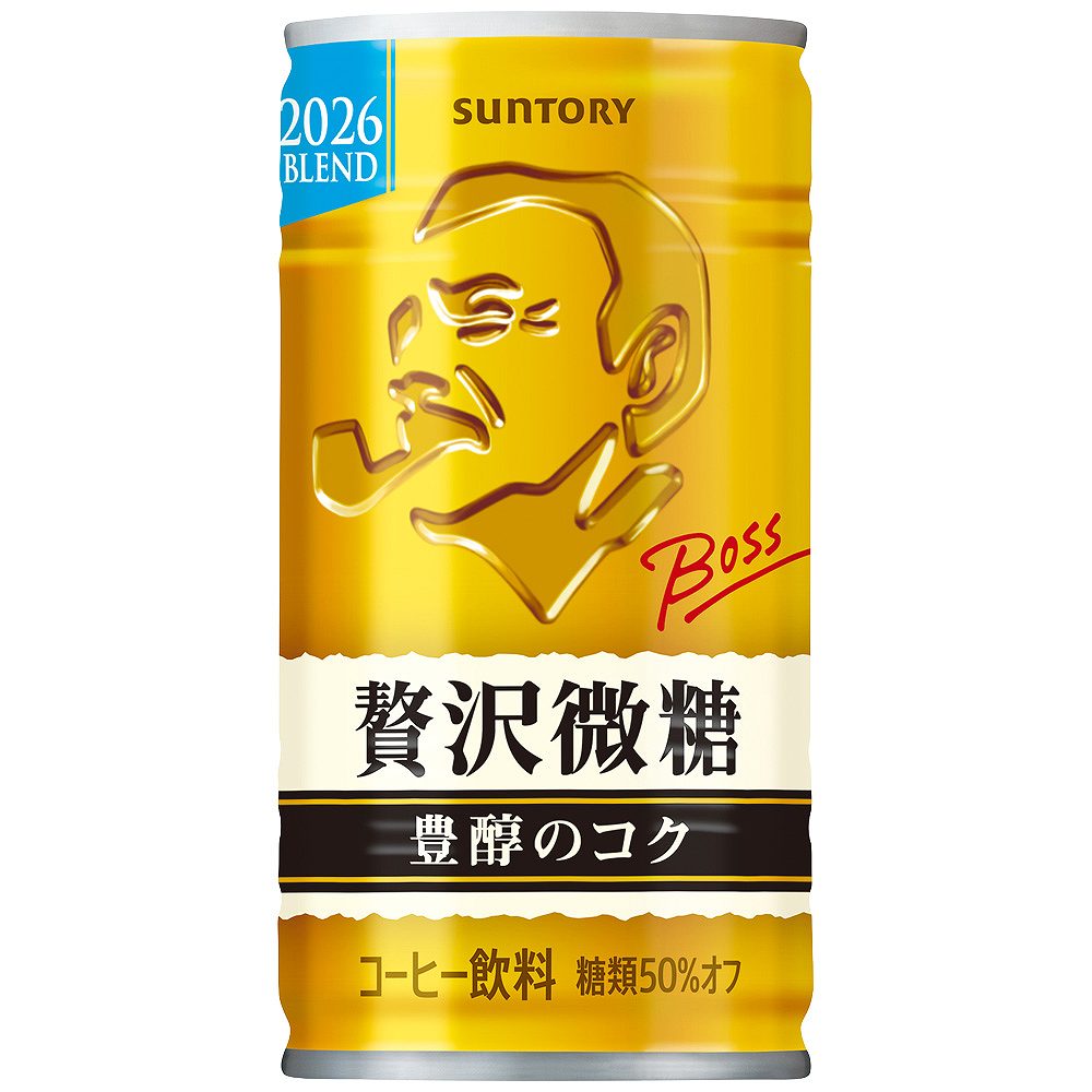 サントリー ボス 贅沢微糖 185g缶