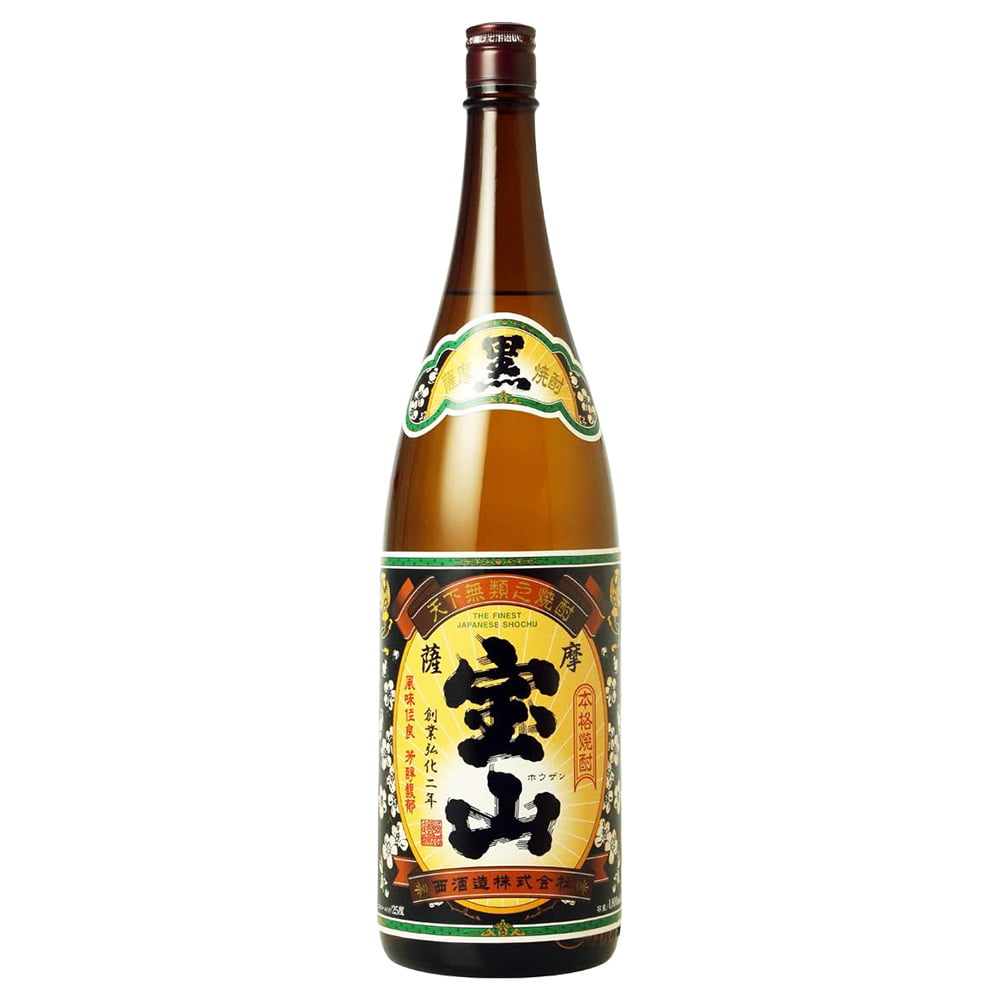 薩摩宝山 黒麹 芋 25° 1.8L
