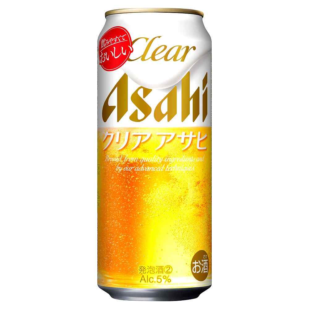 アサヒ クリアアサヒ 500ml缶