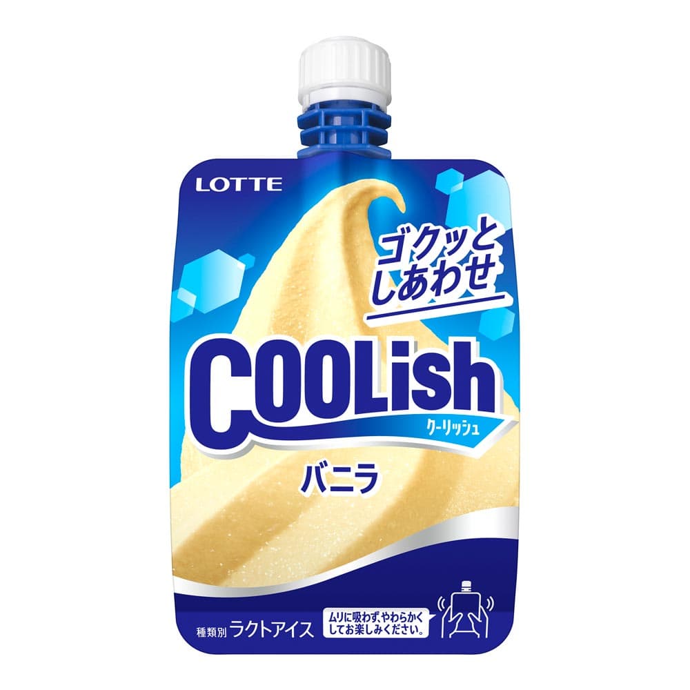 〔冷凍〕ロッテ クーリッシュ バニラ 140ml※店舗からのお届け限定