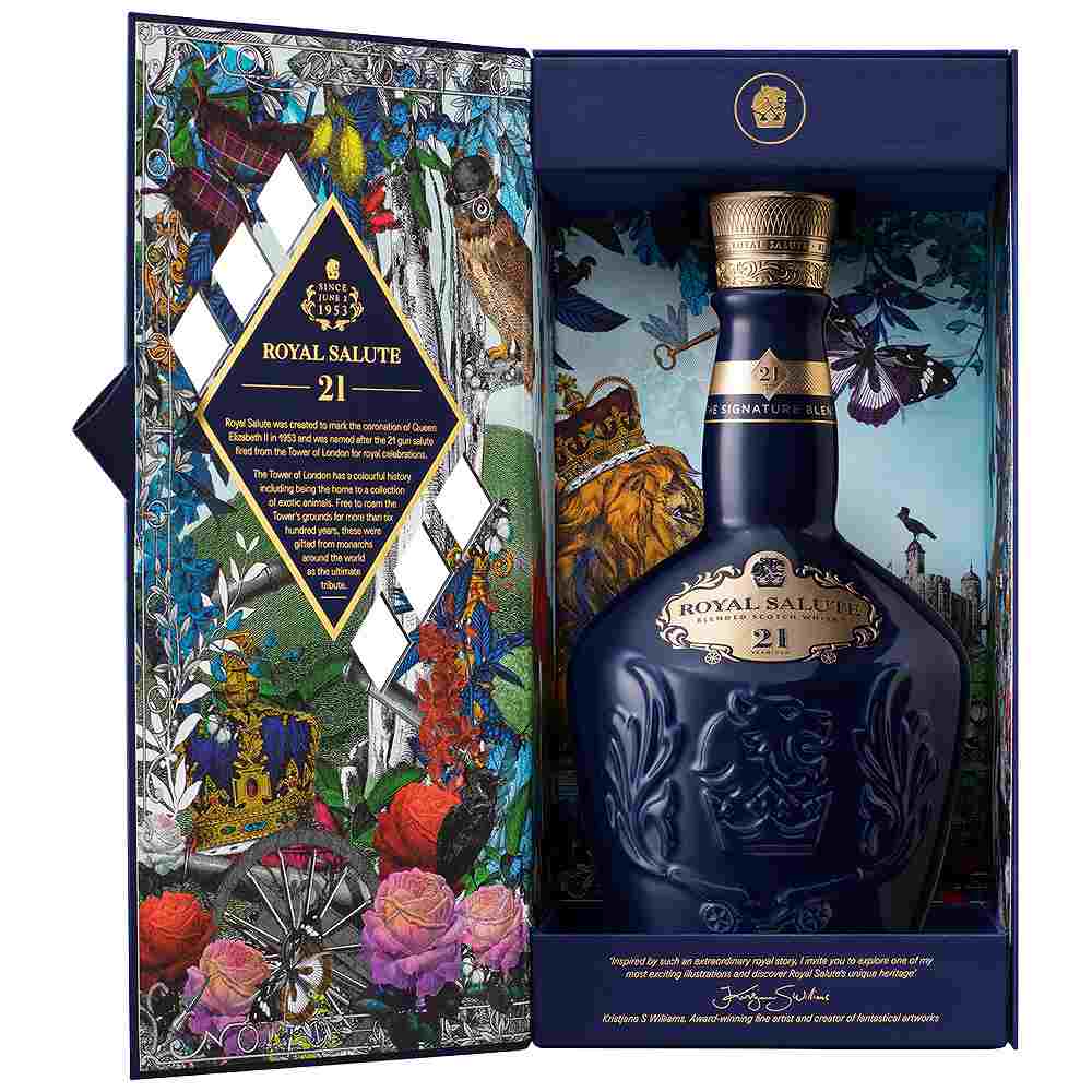 ローヤルサルート 21年 青 シグネチャー ブレンド 700ml｜スコッチ