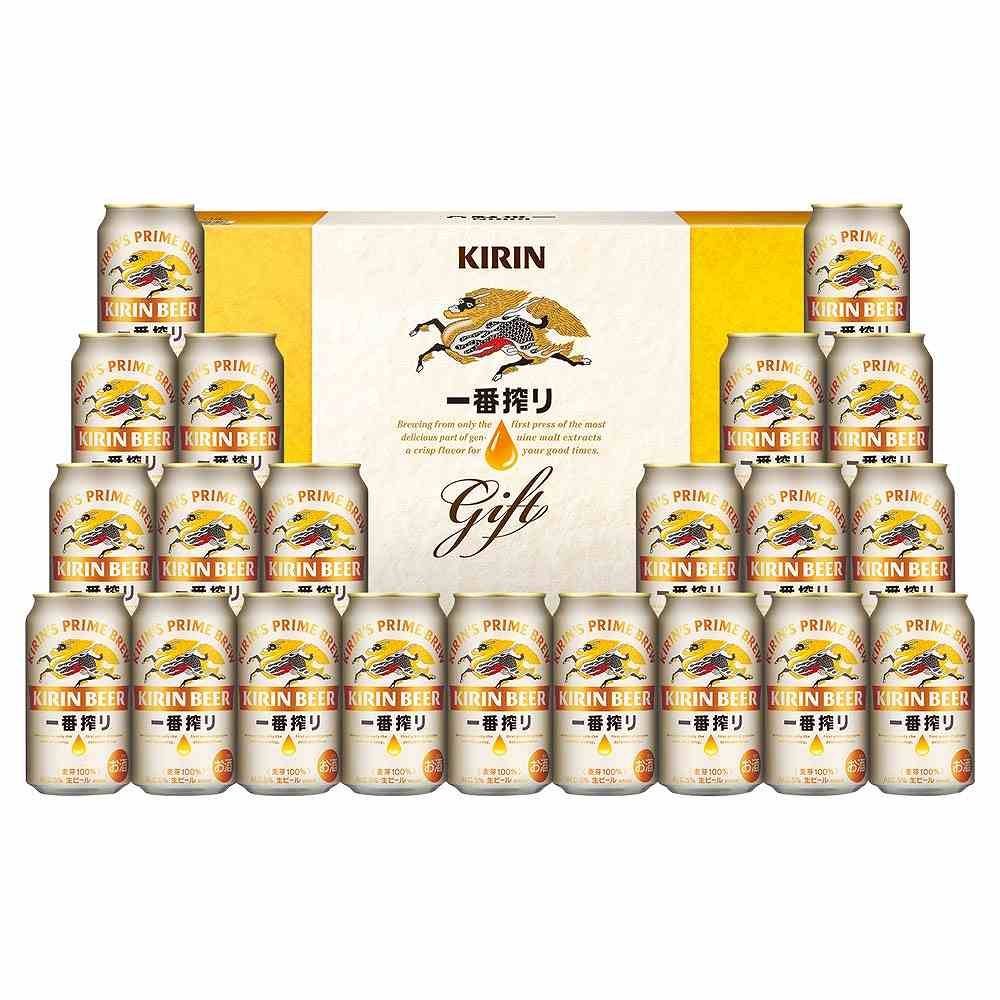 ギフトセット〕キリン 一番搾り 生ビールセット 計21缶 K-IS5｜ビール