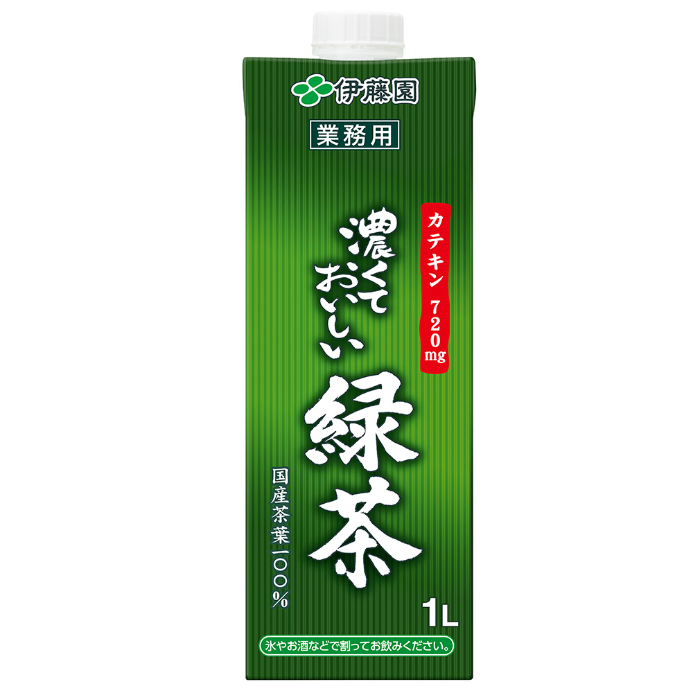 伊藤園 テトラ濃くておいしい緑茶 1L