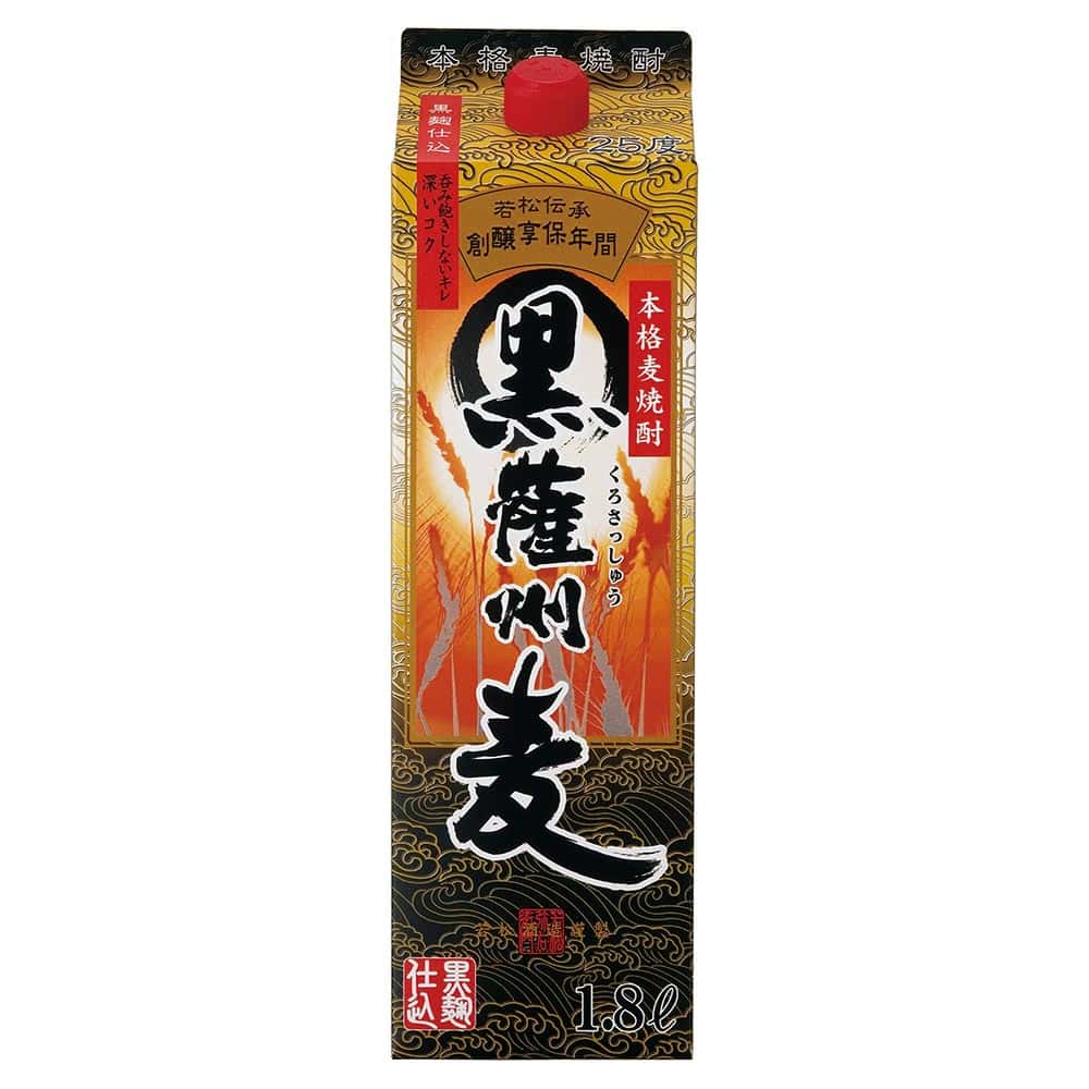 黒薩州麦（さっしゅうむぎ） 25° 1.8L