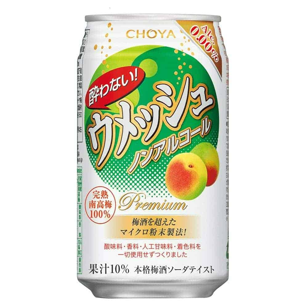 チョーヤ 酔わないウメッシュ 350ml缶（ノンアルコール）