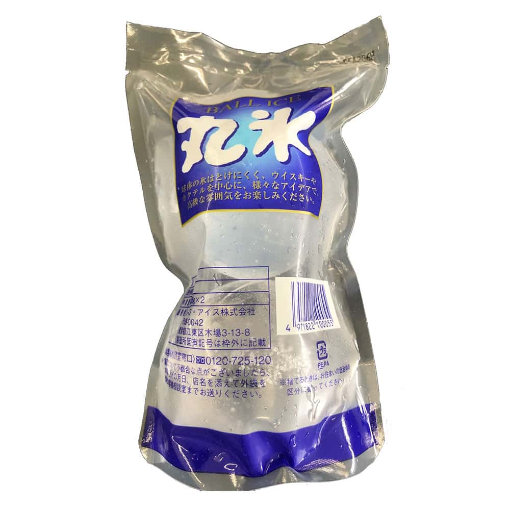 〔冷凍〕丸氷 125g×2個入※店舗からのお届け限定