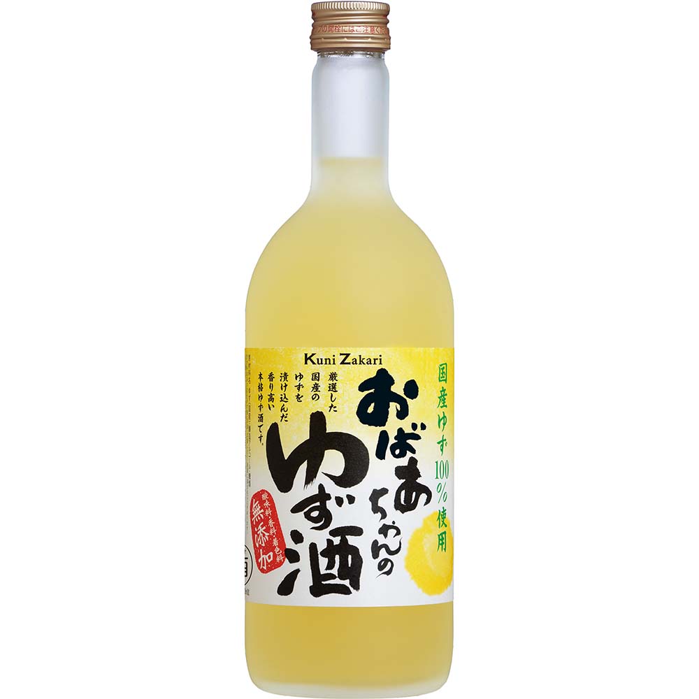 国盛 おばあちゃんのゆず酒 7° 720ml
