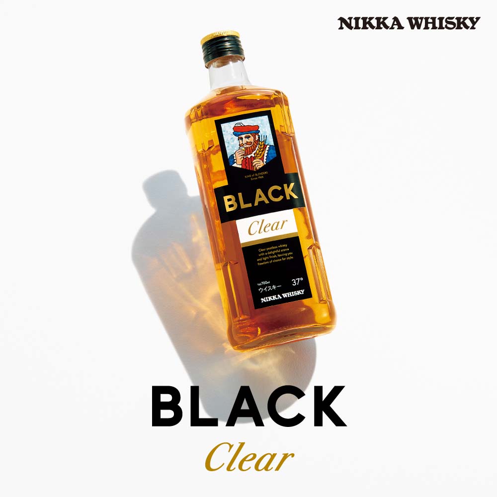 ニッカ ブラックニッカ クリア 180ml｜国産ウイスキー｜格安・安いお酒