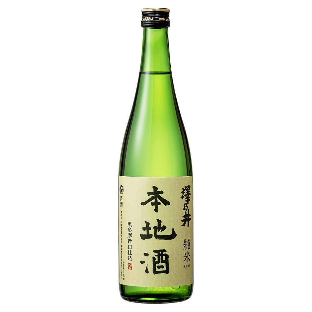 澤乃井 純米 本地酒 720ml