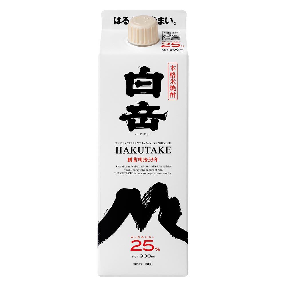 白岳 米 25° 900ml