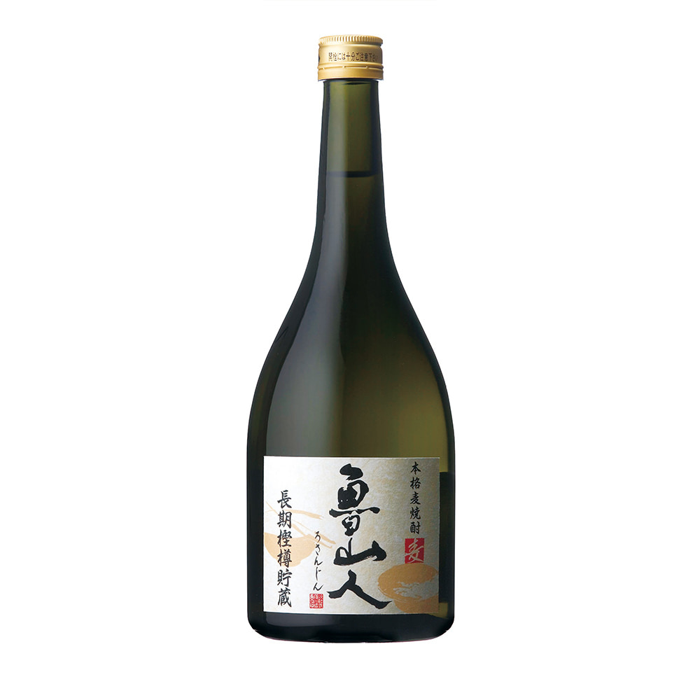 魯山人 長期樫樽貯蔵 麦 25° 720ml