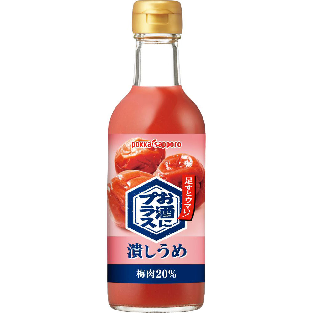 ポッカサッポロ お酒にプラス 潰しうめ 300ml