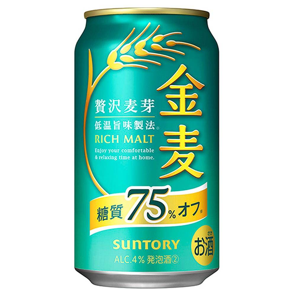 サントリー 金麦 糖質75％オフ 350ml缶
