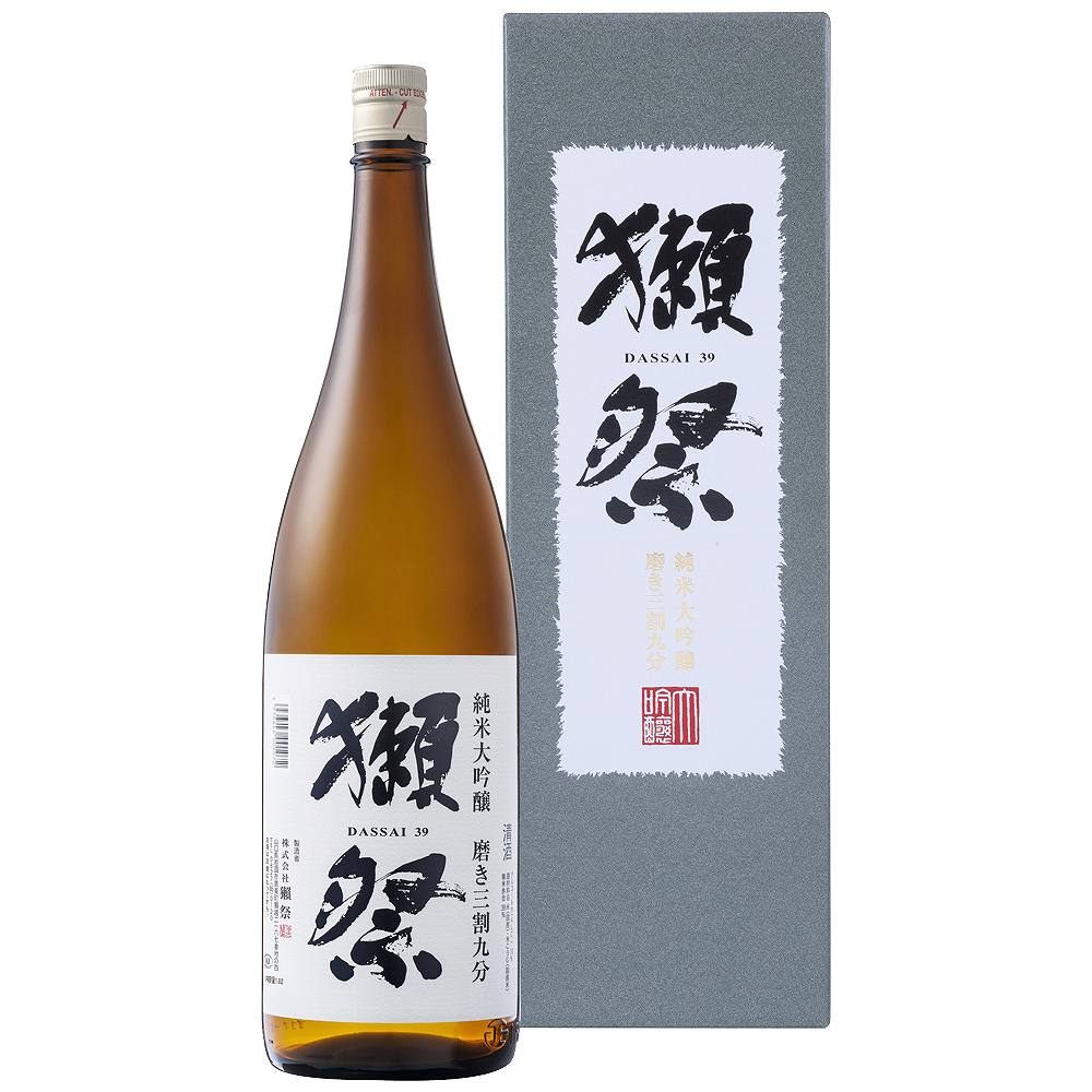 〔要冷蔵〕獺祭 純米大吟醸 磨き三割九分 箱入り1.8L ※店舗からのお届け限定