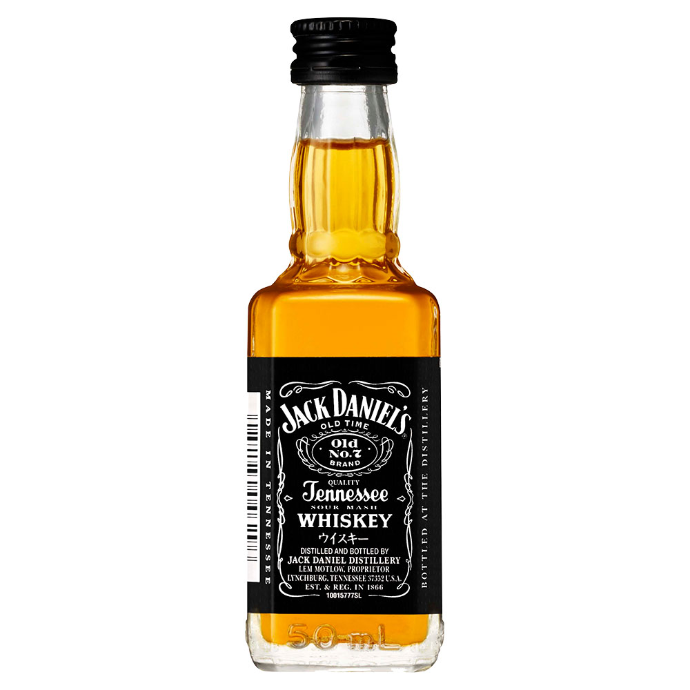 ジャック ダニエル ブラック 50mL ウイスキー　20本 ジャックダニエル ブラック 50ml｜バーボン・テネシー｜格安・安いお酒