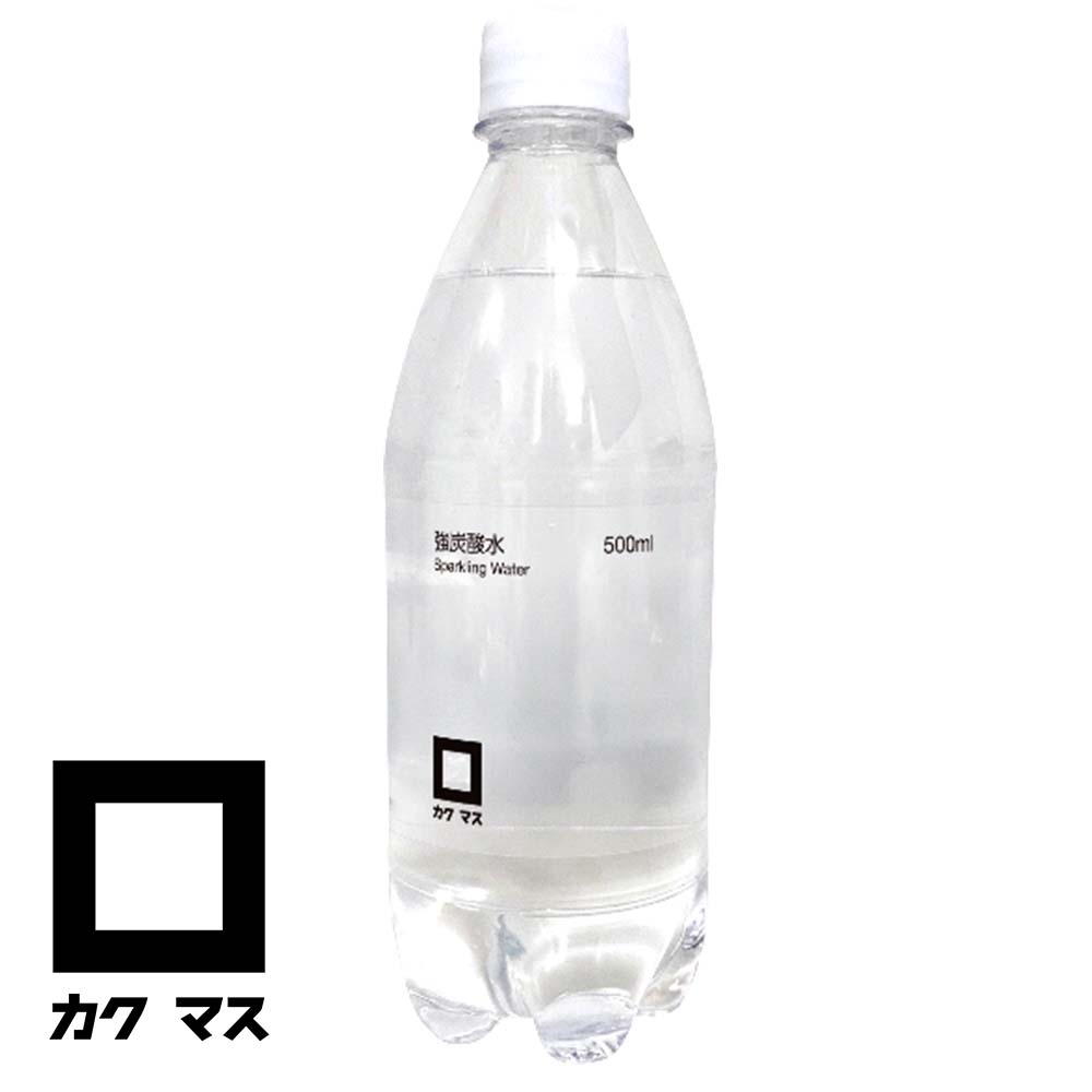 カクマス 強炭酸水 500ml