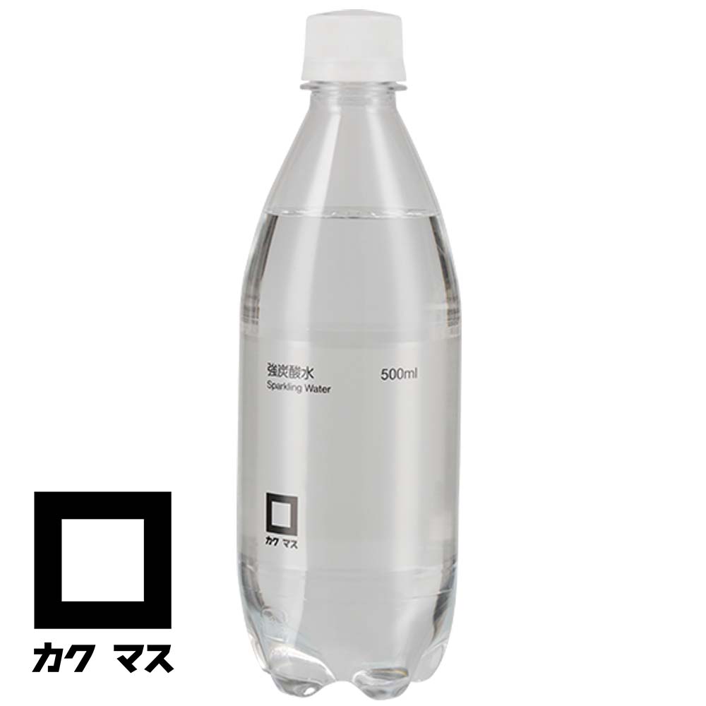 カクマス 強炭酸水 500ml